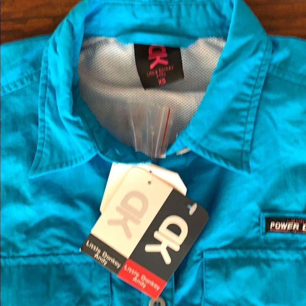 NWT Little Donkey Andy button up. XS - Picture 2 of 4
